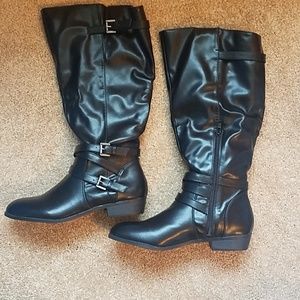 Madden girl wide calf boot